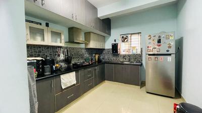 Kitchen Image of 1250 Sq.ft 2 BHK Builder Floor for rent in HSR Layout Bengaluru for Rs. 41000
