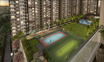 Image of 1050 Sq.ft 2 BHK Apartment / Flat for sale in Supreme Rivana Ph I, Punawale, Pune for Rs. 8670000