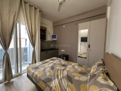 Bedroom Image of 400 Sq.ft 1 RK Builder Floor for rent in Mahadevapura Bengaluru for Rs. 18000