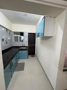 Kitchen Image of 1100 Sq.ft 2 BHK Apartment / Flat for rent in Kingston Aura A B C D E And Apex, Handewadi Pune for Rs. 20000
