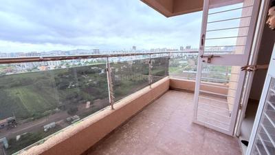 Balcony Image of 1180 Sq.ft 2 BHK Apartment / Flat for rent in AUM Miravet District Phase I, Ravet Pune for Rs. 25000