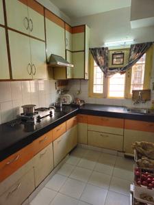 Kitchen Image of 1650 Sq.ft 3 BHK Apartment / Flat for sale in Rohtas Icon Heights, Vrindavan Yojana Lucknow for Rs. 9000000