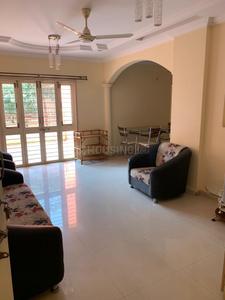 Hall Image of 1400 Sq.ft 3 BHK Apartment / Flat for rent in GK Dwarka Queens Park, Rahatani Pune for Rs. 37000