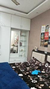 Bedroom Image of 600 Sq.ft 1 BHK Apartment / Flat for rent in Ramgarh Bhudda Zirakpur for Rs. 16000