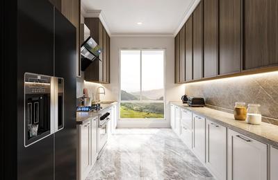 Kitchen Image of 750 Sq.ft 1 BHK Apartment / Flat for sale in Dream Meadows, Kharghar Navi Mumbai for Rs. 5200000