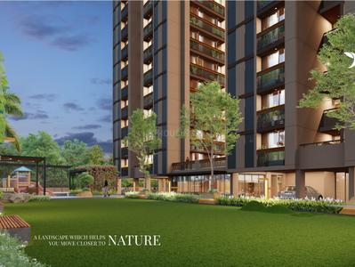 Image of 1845 Sq.ft 3 BHK Apartment / Flat for sale in Divyajyot Sarang Sky, Vaishno Devi Circle, Ahmedabad for Rs. 8775000
