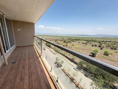 Balcony Image of 1990 Sq.ft 3 BHK Apartment / Flat for rent in Shreenathji Delta Riviera, Ulwe Navi Mumbai for Rs. 75000