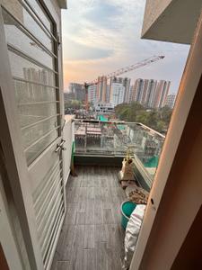 Balcony Image of 950 Sq.ft 2 BHK Apartment / Flat for sale in H B Verdant Park, Kiwale Pune for Rs. 8500000