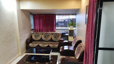 Living Room Image of 650 Sq.ft 1 BHK Apartment / Flat for sale in Kamothe Navi Mumbai for Rs. 6200000