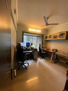 Study Room Image of 1100 Sq.ft 3 BHK Apartment / Flat for rent in Regency Towers, Hiranandani Estate Thane for Rs. 55000