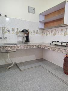 Kitchen Image of 550 Sq.ft 1 BHK Builder Floor for rent in Rajpur New Delhi for Rs. 13000