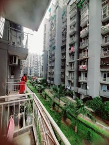 Balcony Image of 585 Sq.ft 1 BHK Apartment / Flat for sale in Aditya Urban Homes Phase 1A, Bamheta Village Ghaziabad for Rs. 3400000
