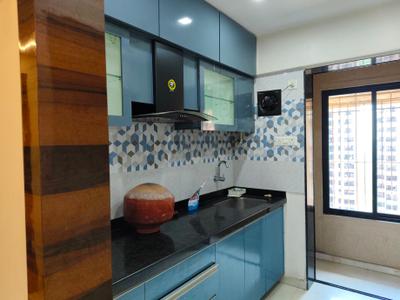 Kitchen Image of 900 Sq.ft 2 BHK Apartment / Flat for sale in Raunak City, Kalyan West Kalyan for Rs. 6000000