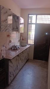 Kitchen Image of 400 Sq.ft 1 BHK Builder Floor for sale in Shalimar Bagh New Delhi for Rs. 4500000
