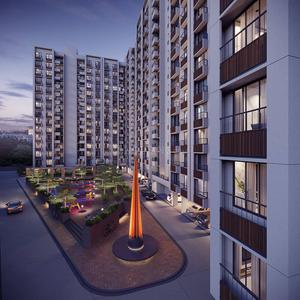 Image of 1228 Sq.ft 2 BHK Apartment / Flat for sale in Sun Atmosphere, Shela, Ahmedabad for Rs. 6000000