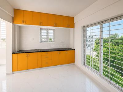 Kitchen Image of 450 Sq.ft 1 BHK Apartment / Flat for rent in Bettadasanapura Bengaluru for Rs. 20000
