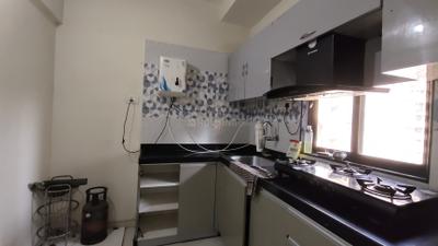 Kitchen Image of 580 Sq.ft 1 BHK Apartment / Flat for rent in Raunak City, Kalyan West Kalyan for Rs. 17000