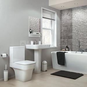 Bathroom Image of 800 Sq.ft 2 BHK Apartment / Flat for sale in Vihang Valley, Kasarvadavali Thane for Rs. 5500000