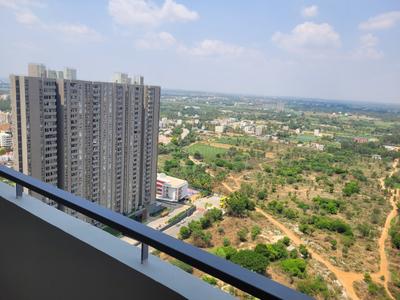 Balcony Image of 1377 Sq.ft 3 BHK Apartment / Flat for sale in Kannamangala - Whitefield Hoskote Road Bengaluru for Rs. 22000000