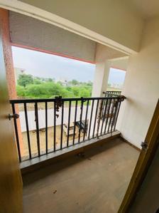 Balcony Image of 1300 Sq.ft 2.5 BHK Apartment / Flat for rent in Leverage Green Woods Unity C Grand, Besa Nagpur for Rs. 20000