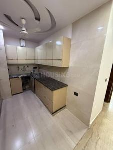 Kitchen Image of 1200 Sq.ft 2 BHK Builder Floor for rent in Ramesh Nagar New Delhi for Rs. 40000