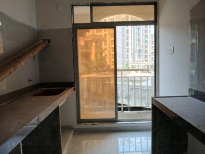 Kitchen Image of 710 Sq.ft 1 BHK Apartment / Flat for sale in Delta Flora, Pushpak Nagar Navi Mumbai for Rs. 5500000
