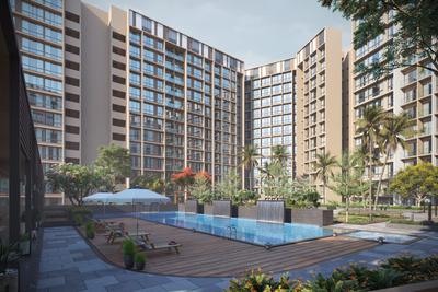 Image of 830 Sq.ft 2 BHK Apartment / Flat for sale in Today Aikyam, Kharghar, Navi Mumbai for Rs. 5700000
