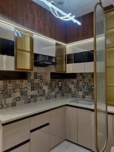 Kitchen Image of 750 Sq.ft 3 BHK Apartment / Flat for sale in Razapur Khurd New Delhi for Rs. 4875000