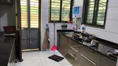 Kitchen Image of 1800 Sq.ft 3 BHK Villa for rent in Mahi Kivansh Palace, Chandkheda Ahmedabad for Rs. 50000