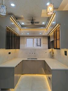 Kitchen Image of 1400 Sq.ft 3 BHK Builder Floor for sale in Indirapuram Ghaziabad for Rs. 12800000