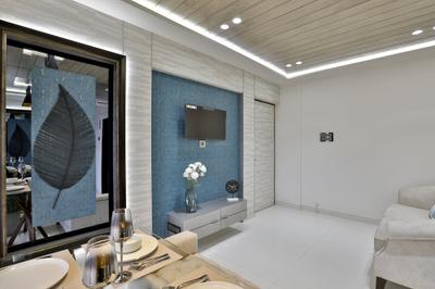 Living Room Image of 600 Sq.ft 1 BHK Apartment / Flat for sale in Symphony Bldg No 4 Type D E E1 Wing A B And C, Boisar Mumbai for Rs. 1855000