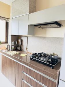 Kitchen Image of 820 Sq.ft 2.5 BHK Apartment / Flat for rent in Wadhwa Wadhwa Atmosphere, Mulund West Mumbai for Rs. 85000