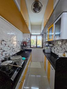 Kitchen Image of 500 Sq.ft 1 BHK Apartment / Flat for rent in Kandivali East Mumbai for Rs. 35000