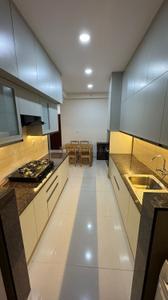Kitchen Image of 1750 Sq.ft 3 BHK Apartment / Flat for rent in L And T Olivia At Raintree Boulevard, Sahakara Nagar Bengaluru for Rs. 100000