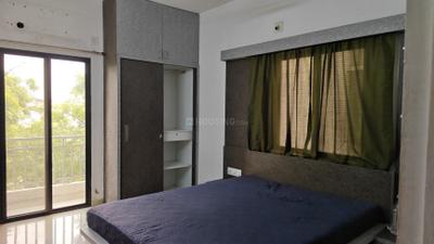 Bedroom Image of 1650 Sq.ft 3 BHK Apartment / Flat for rent in Samanvay Saptarshi, Manjalpur Vadodara for Rs. 25000