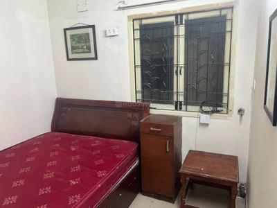 Bedroom Image of 300 Sq.ft 1 RK Apartment / Flat for rent in Aminjikarai Chennai for Rs. 22000