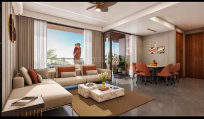 Hall Image of 1775 Sq.ft 3 BHK Apartment / Flat for sale in Shreeji Sky City Luxuria, Bhimrad Surat for Rs. 11000000