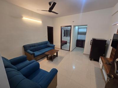 Hall Image of 756 Sq.ft 1 BHK Apartment / Flat for rent in Mahadevapura Bengaluru for Rs. 28000