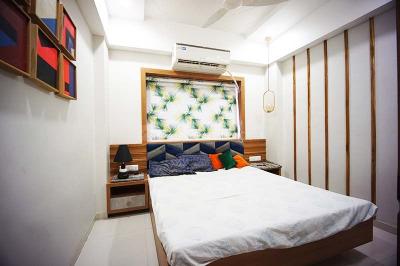 Bedroom Image of 801 Sq.ft 1 BHK Apartment / Flat for sale in Kubadthal Ahmedabad for Rs. 1850000