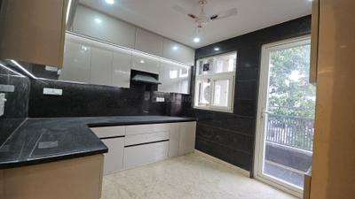 Kitchen Image of 1800 Sq.ft 3 BHK Builder Floor for rent in Hauz Khas New Delhi for Rs. 220000