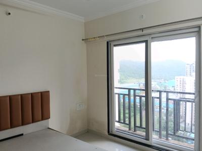 Bedroom Image of 568 Sq.ft 1 BHK Apartment / Flat for rent in Raunak Bliss A4, Kasarvadavali Thane for Rs. 20865
