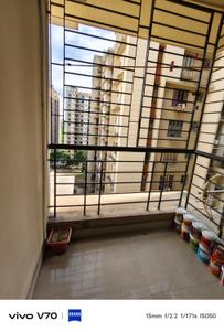 Balcony Image of 970 Sq.ft 2.5 BHK Apartment / Flat for rent in Siddha Waterfront Phase II, Khardaha Kolkata for Rs. 18000