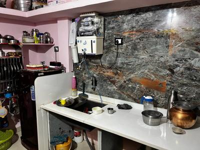 Kitchen Image of 1500 Sq.ft 3 BHK Independent House for sale in Manglia Indore for Rs. 6500000