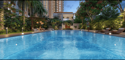 Image of 1389 Sq.ft 3 BHK Apartment / Flat for sale in Divine Palm Spring, Wakad, Pune for Rs. 11900000