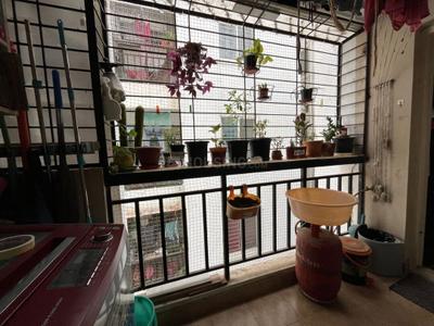 Balcony Image of 1032 Sq.ft 3 BHK Apartment / Flat for sale in  Sarjapur Railway Mens Cghs Layout, Sarjapur Bengaluru for Rs. 6400000