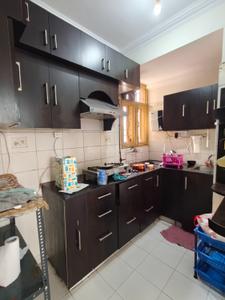 Kitchen Image of 650 Sq.ft 1 BHK Apartment / Flat for rent in Kaveri Apartments, Vasant Kunj New Delhi for Rs. 29900