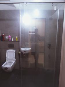 Bathroom Image of 1150 Sq.ft 3.5 BHK Apartment / Flat for sale in Uma Reality Silver Sky, BSNL Colony Vadodara for Rs. 8000000
