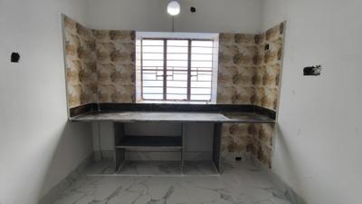 Kitchen Image of 820 Sq.ft 3 BHK Apartment / Flat for sale in Uttarpara Hooghly for Rs. 2173000