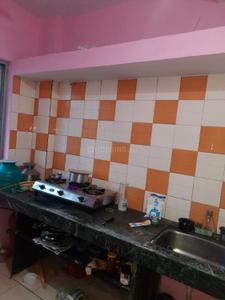 Kitchen Image of 325 Sq.ft 1 RK Apartment / Flat for rent in Andheri East Mumbai for Rs. 21000