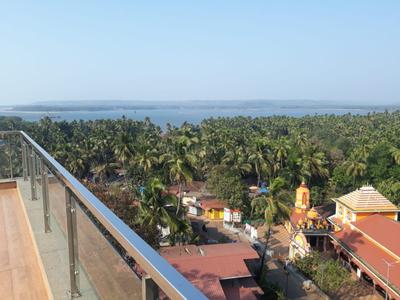 Balcony Image of 937 Sq.ft 1 BHK Apartment / Flat for sale in Chapora Goa for Rs. 12000000